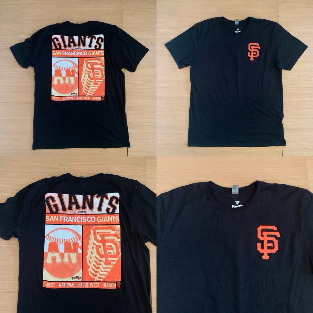 Fanatics San Francisco Giants Men's Size L Short Sleeve Baseball T-Shirt